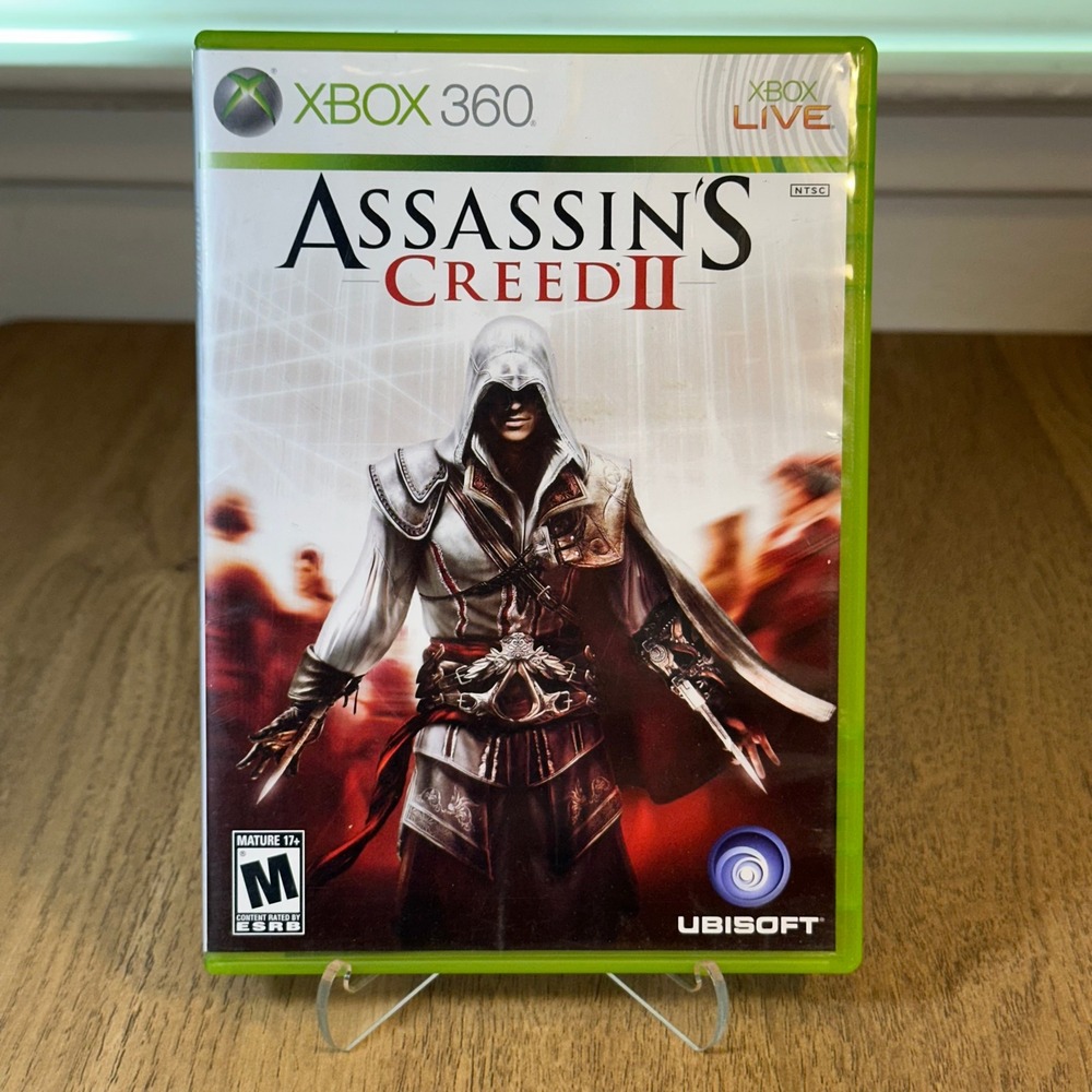 Assassin's Creed II Xbox 360 CIB Complete Tested Authentic Ubisoft 2009 - No Map